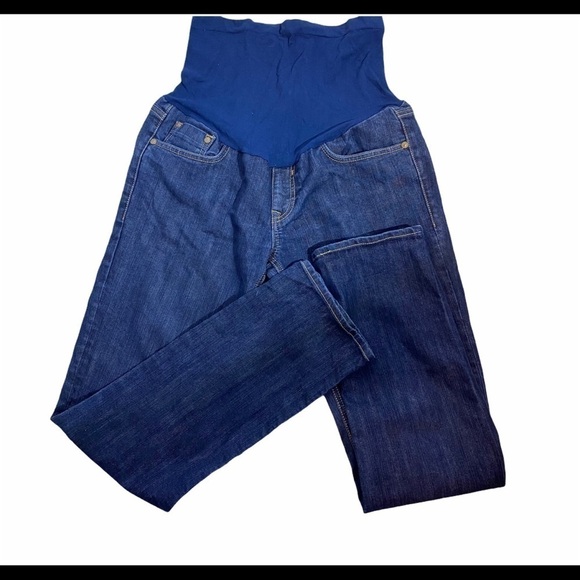 Mavi Maternity Secret Fit Belly Denim Blue Jeans - Picture 1 of 11